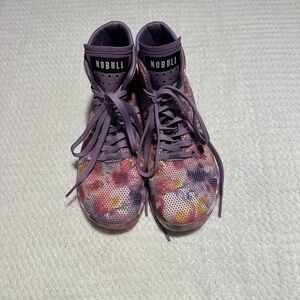 NOBULL Unisex Trainer M 5/W 6.5 Multicolor Floral High-Top Sneakers